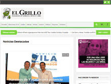 Tablet Screenshot of grilloporteno.com